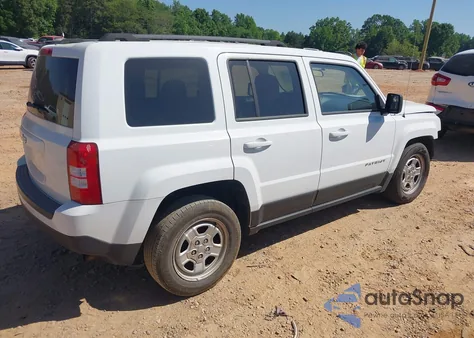 2014 Jeep Patriot Sport z USA, uszkodzony, nr VIN 1C4NJPBB2ED785423